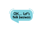 Ok Lets Talk Business Logo